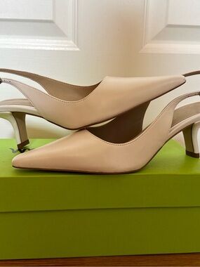 Sam Edelman Bianka Slingback Pump - White